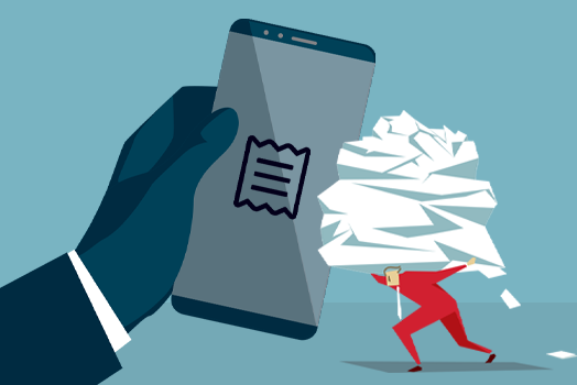 Belege schnell und sicher erhalten: mit der Agenda Beleg-App