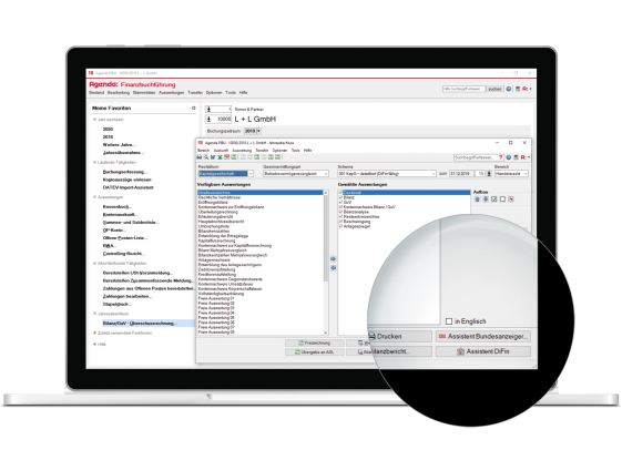 Digitaler Finanzbericht
