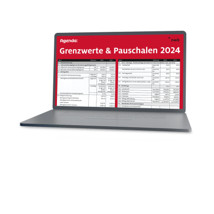 Grenzwerte und Pauschalen Laptop