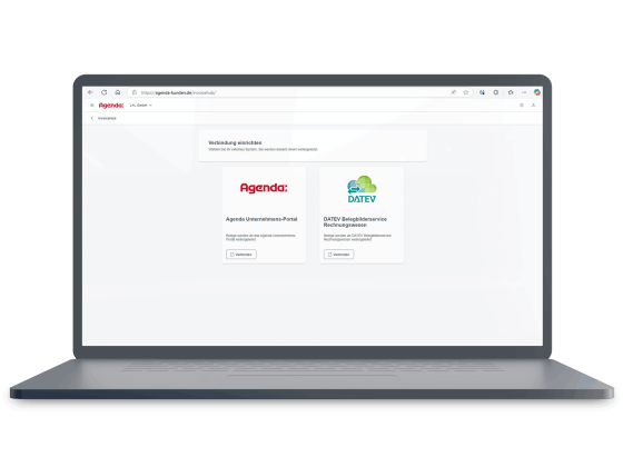 InvoiceHub-Schnittstelle zu DATEV Unternehmen online