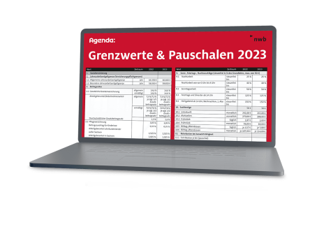 Grenzwerte und Pauschalen Laptop