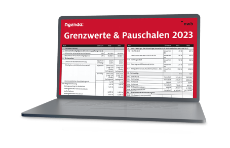 Grenzwerte und Pauschalen Laptop